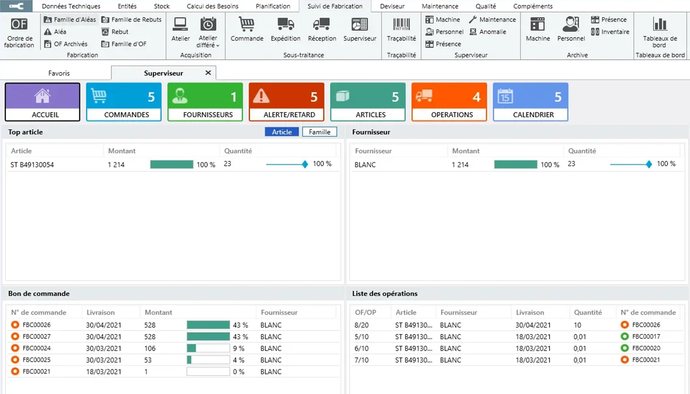 Sage 100 - Gestion de Production