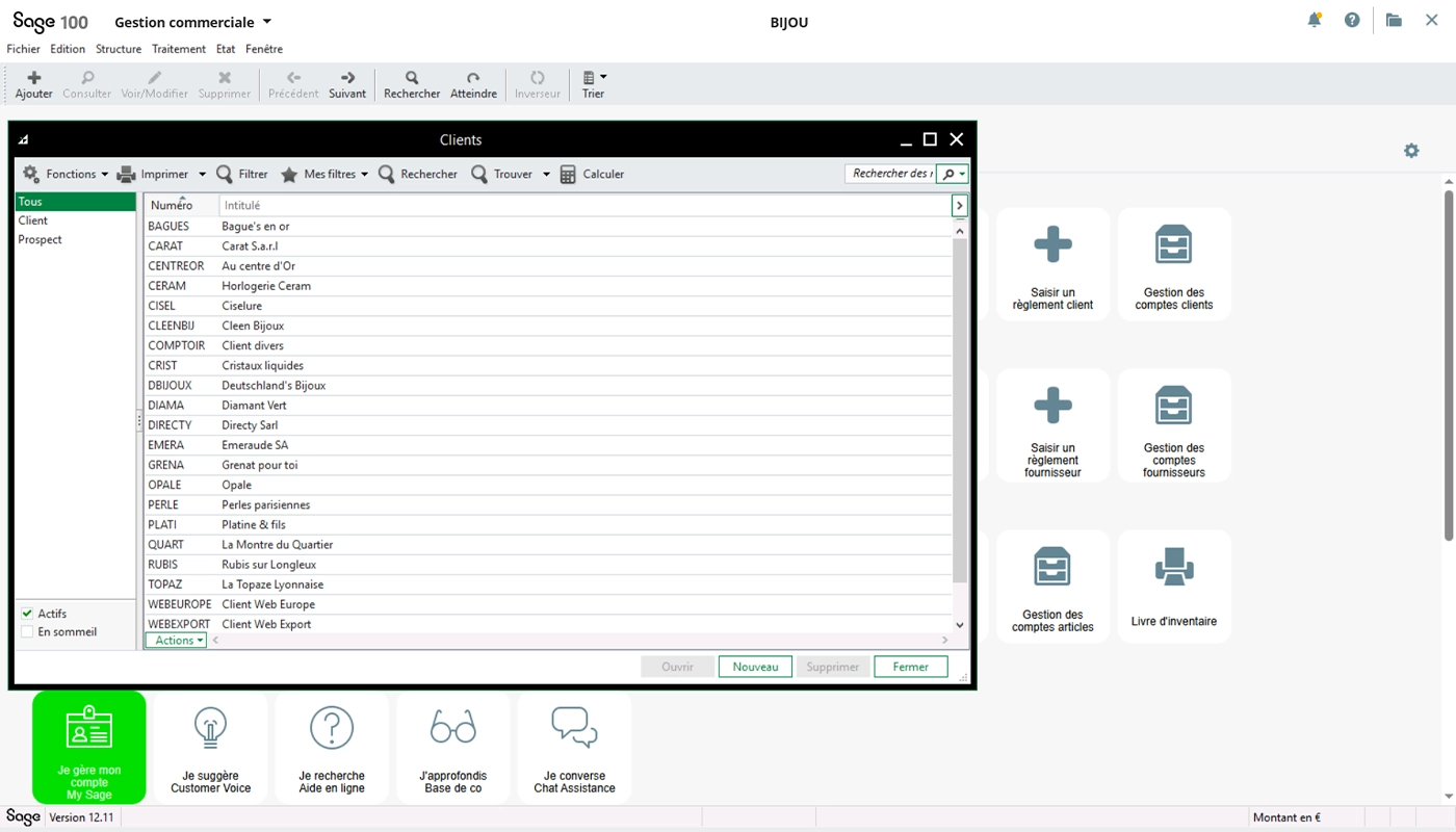 Sage 100 - Gestion Commerciale